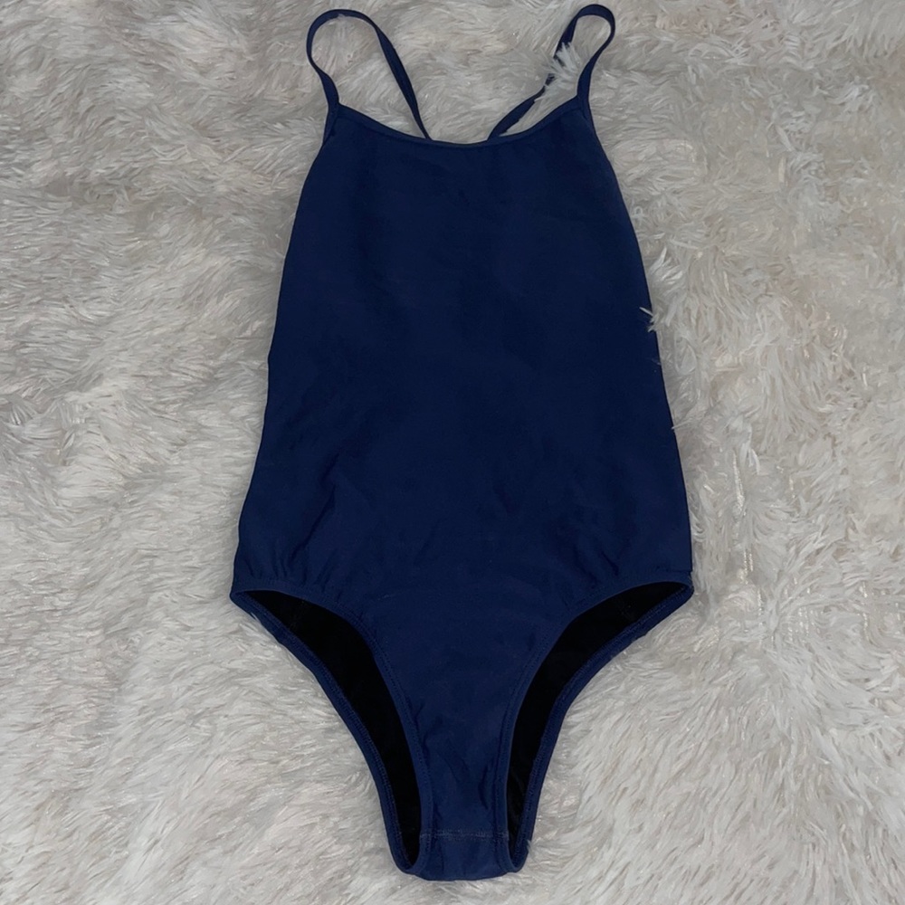 Navy jolyn jordie 3 onesie